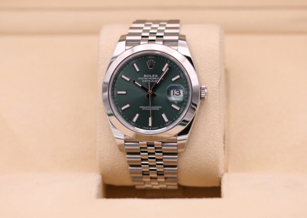 Rolex DateJust 41 Mint Green Dial Jubilee 126300 - 2025